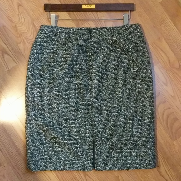 LAST DAY  ⭐Tahari ASL Pencil Skirt w/ Gold Shimmer - Picture 2 of 8